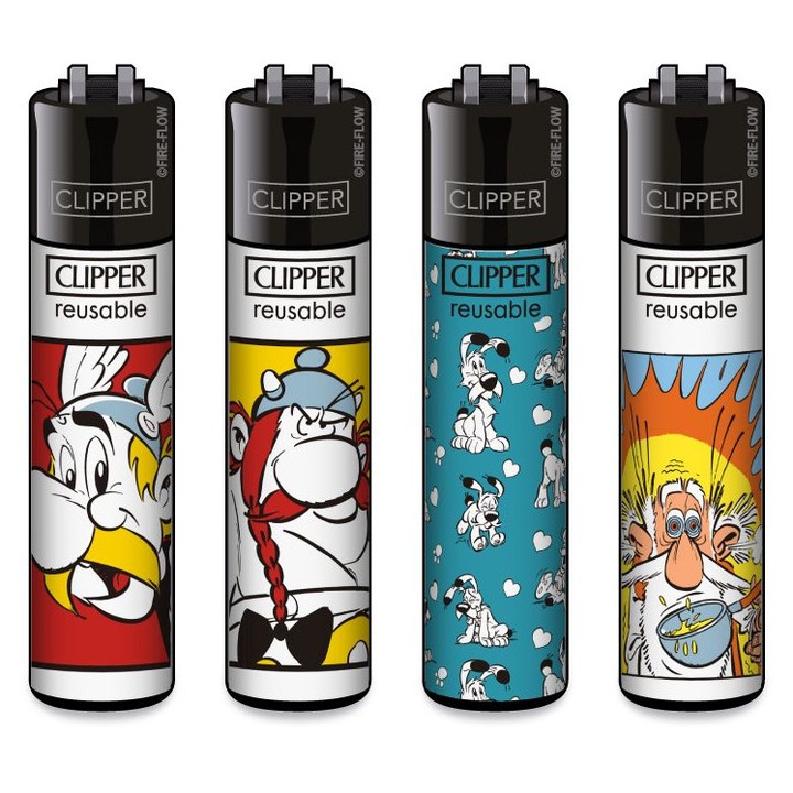 Set Brichete Clipper Asterix & Obelix, 4 buc