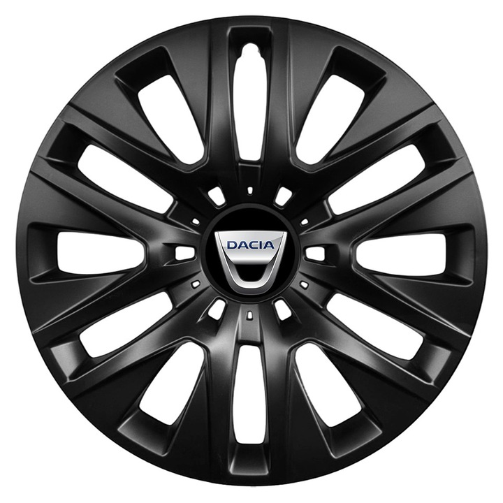 4 darab keréktárcsa R16 AutoSSF ®, 16 hüvelykes felnikhez, DACIA-hoz, 429-es modell, Black Edition