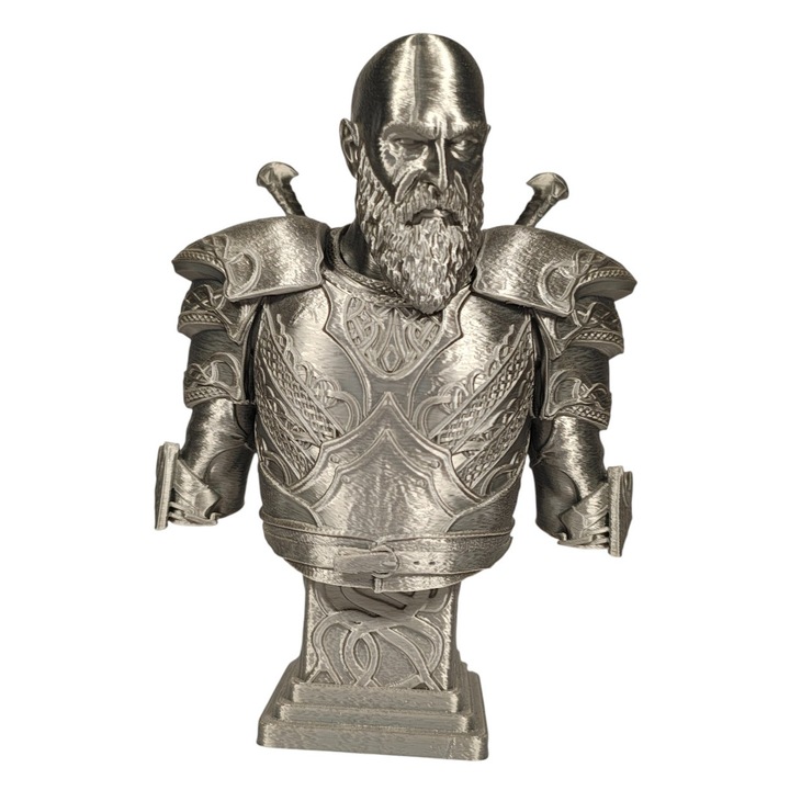 Figurină Kratos God of War 17cm, 3D, culoare din imagine, ideală pentru colecție