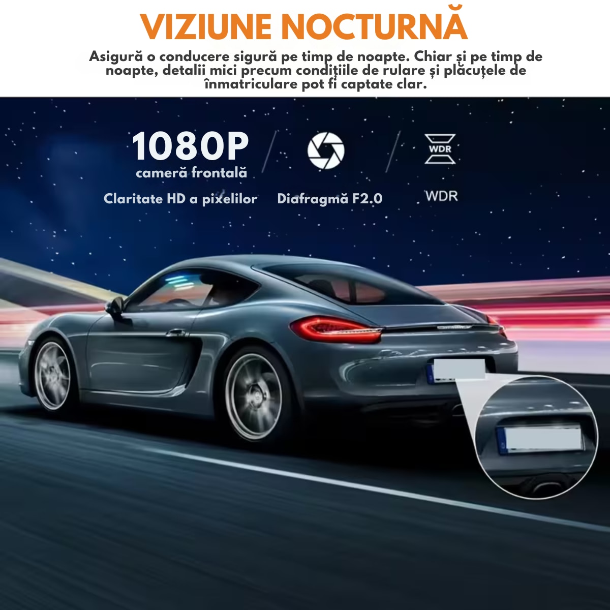 Camera de bord pentru masina cu 4 canale 360° – Full HD 1080P ...