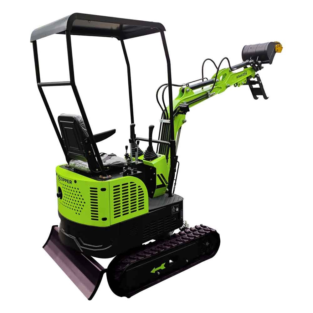Miniexcavator diesel Zipper ZI-MBGS850D, 7,8kW, 860kg, 7,2kN