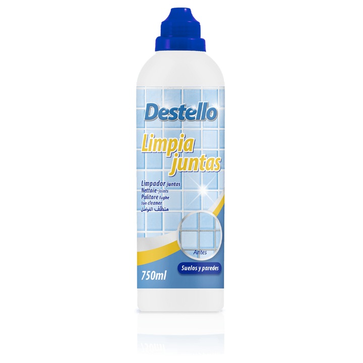 Solutie pentru curatarea rosturilor, Destello, 750 ml, lichid, pentru suprafete ceramice