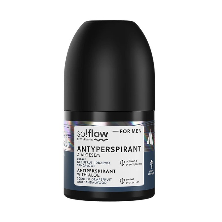 SO!FLOW - Izzadásgátló aloe verával, grapefruit és szantálfa illattal, 50ml