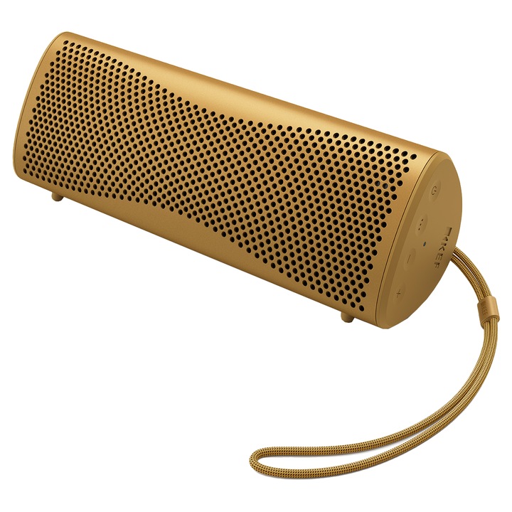 Boxa portabila Kef MUO, Bluetooth 5.4, 24h, IP67, Amber Haze