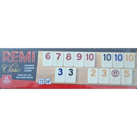 Joc Remy Joc de societate, Deico Games, Remi clasic, set 4 table de joc, 106 ...