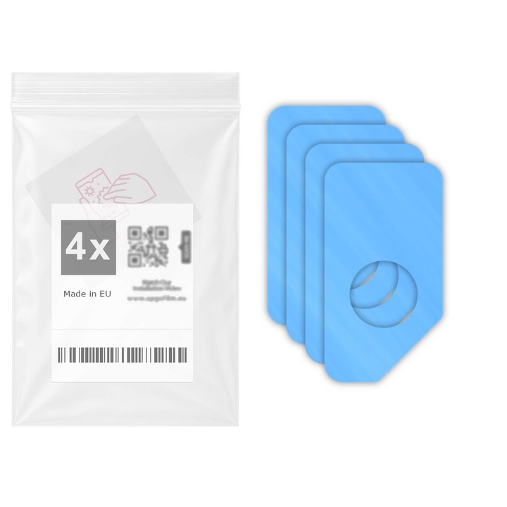 4 darabos védőfólia készlet Doogee Tab G6 Pro-hoz – apgo, kameraüveg a telefon kameralencséjéhez, full glue, 9H, karcálló