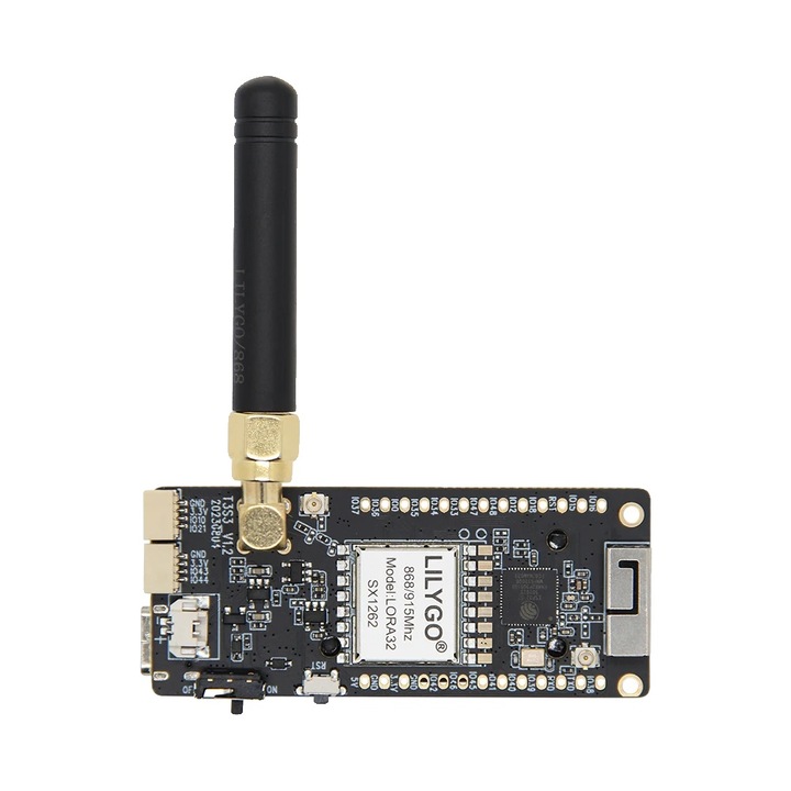 Placa de dezvoltare, Modul LoRa, ESP32-S3, suport antena SMA, 79x22mm