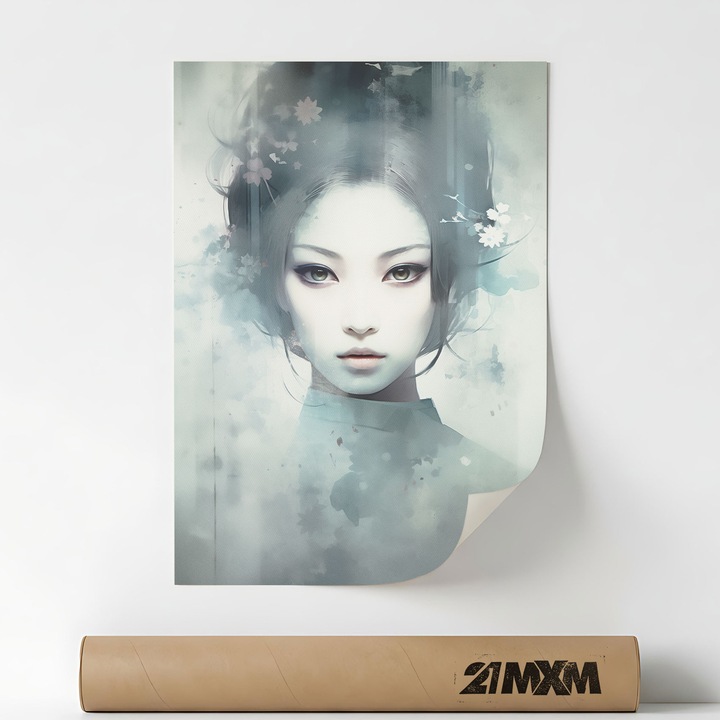 Плакат 'Arta 23' върху Матово Платно – Минималистичен Дизайн, 30 x 40 см, Без Рамка