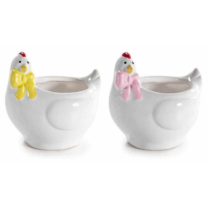 Set 2 Gaini Paste ceramica multicolora cm 10,5 x 8,5 x 10 H