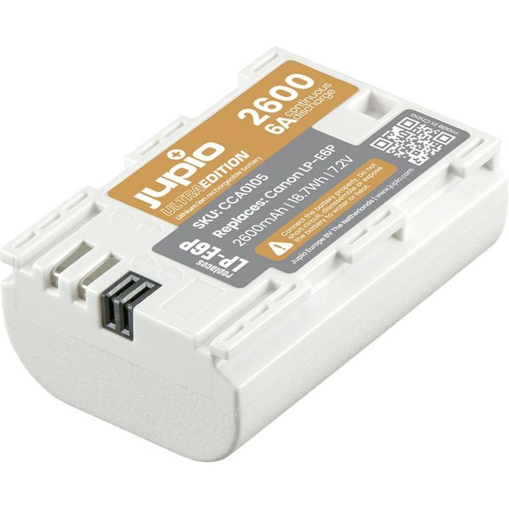 Acumulator Jupio LP-E6 P Ultra 2600 mAh pentru Canon