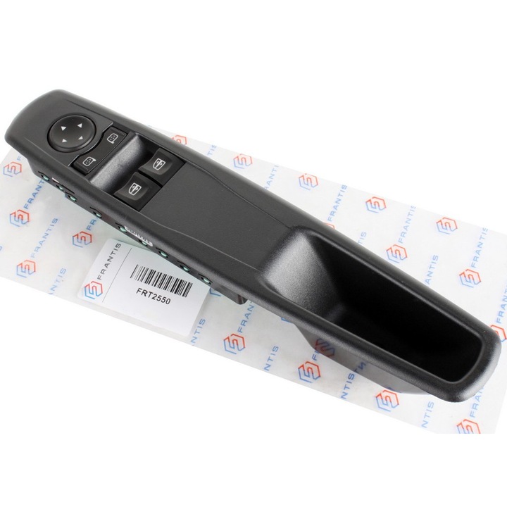 Ablak- és tükörvezérlő panel, FRANTIS, Renault Fluence/Grand Scenic III/Megane modellekhez