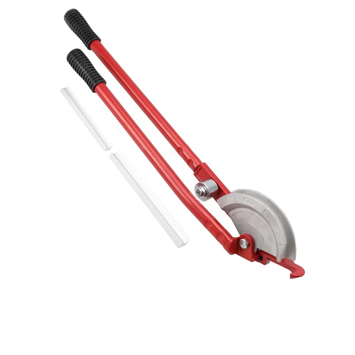 Masina de indoit tevi, 750 mm, compatibilitate tevi 15 mm si 22 mm, 2 role metalice, manuala