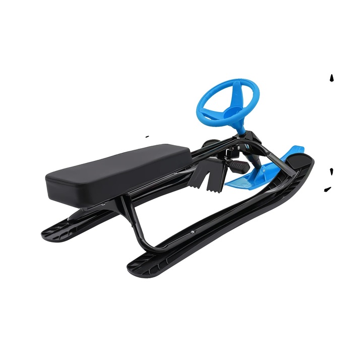 Sanie albastra, constructie durabila, dimensiuni 114x50x38cm, capacitate 100kg, set 1 bucata