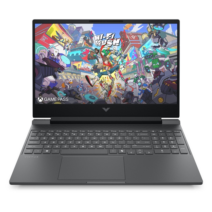 Лаптоп HP Victus 15-fb3064nn, CJ8L1EA, 15.6", AMD Ryzen AI 7 350 (8-ядрен), NVIDIA GeForce RTX 5060 (8GB GDDR7), 24GB 5600MHz (1x24GB) DDR5, Сребрист