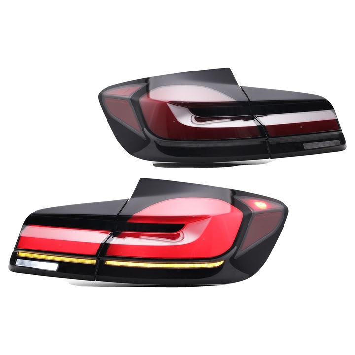 Lampi LED spate, 12 V, 35 W, 3400 LM, semnalizare secventiala, set pentru 5-Series F10 M5 2011-2016