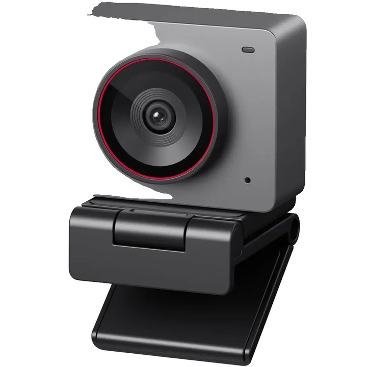 Webkamera, 4K, autofókusz, szürke, standard méret
