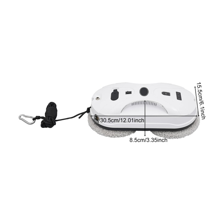 Aspirator de mana Wet&Dry, Life, 0.7 L, Negru