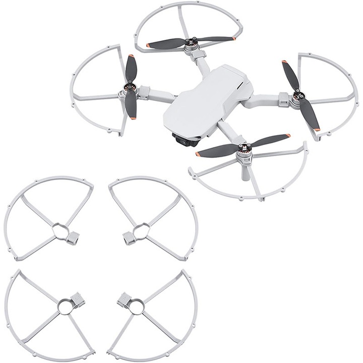 Защита за перки Duueyct Mini 4K, за дронове DJI Mini 1/2/SE/2 SE, лек дизайн, бърз монтаж