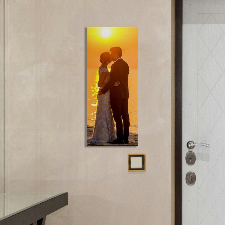 Tablou canvas personalizat cu fotografia ta, 30 x 70 cm, Cabis