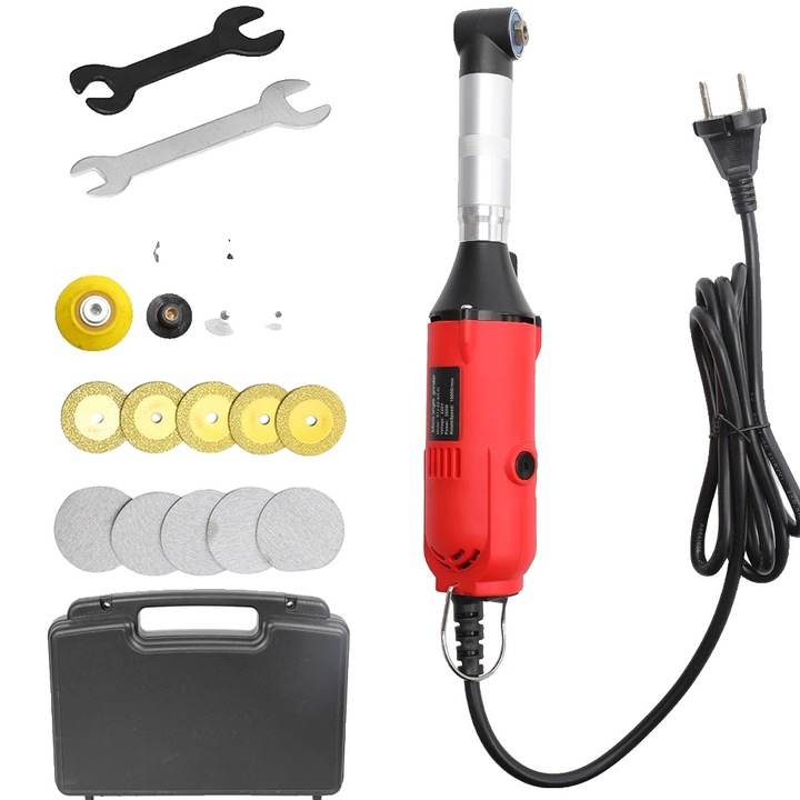 Polizor drept, 350W, 6 viteze, design ergonomic, compact