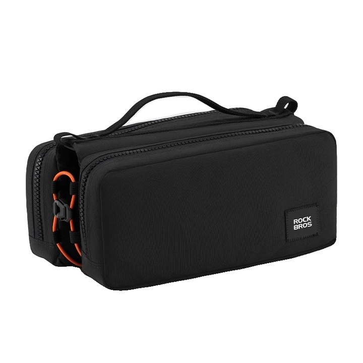 Kerékpártáska, 2L, vízálló kivitel, 30x15cm