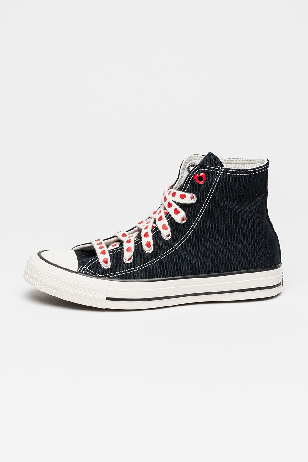 Converse, Tenisi mid-high Chuck Taylor All Star, Negru, 37 EU