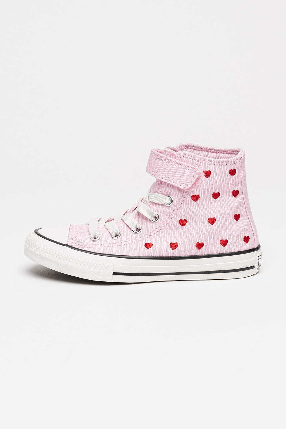 Converse, Tenisi mid-cut cu model cu broderie Chuck Taylor All