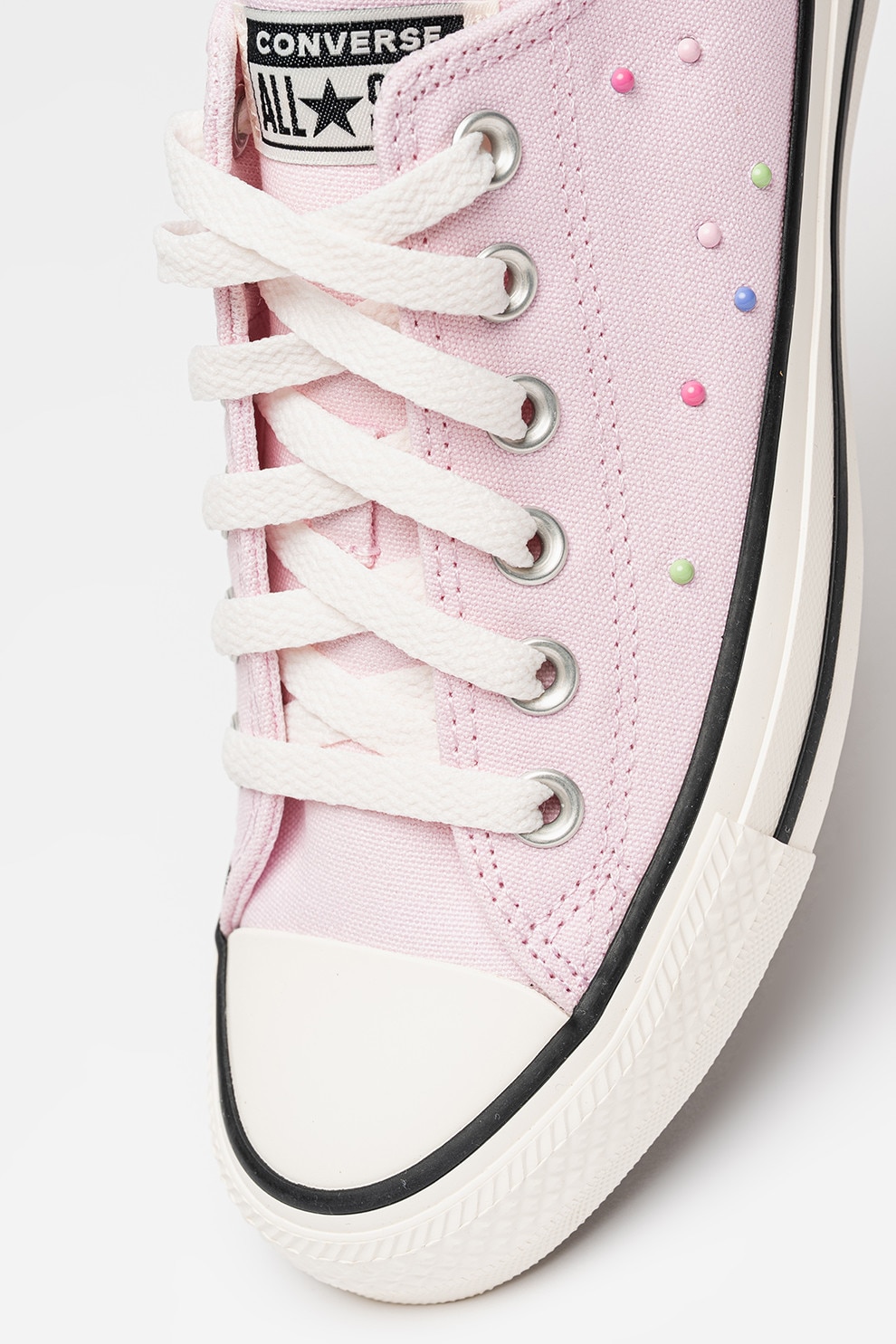 ♡S♡ Converse, Tenisi din panza cu aplicatie cu margele Chuck Taylor