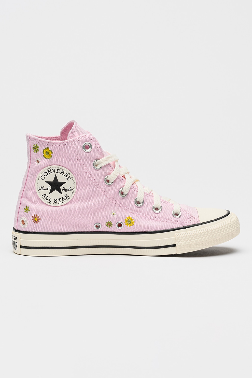 Converse, Tenisi high-cut Chuck Taylor All Star cu model floral