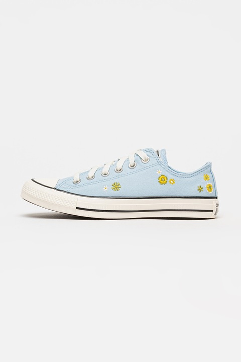 Converse, Chuck Taylor All Star uniszex cipő, Mézsárga/Azúrkék/Fűzöld