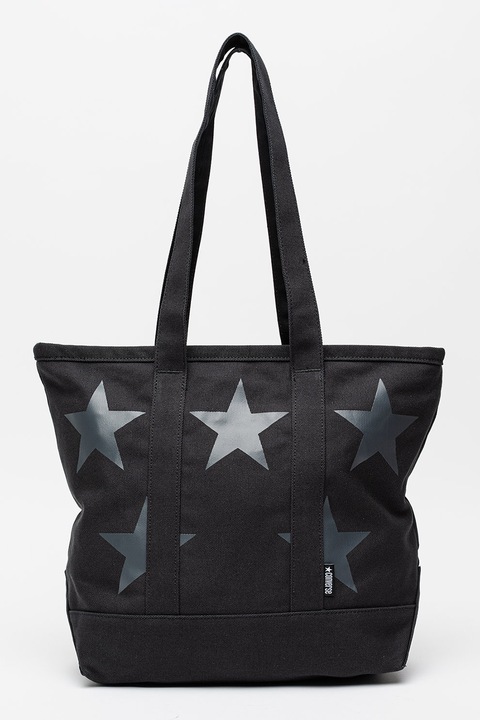 Converse, Five Star tote fazonú vászontáska, Fekete