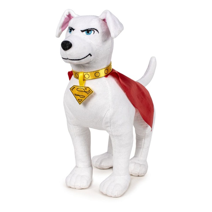 Jucarie de plus Krypto Superman 32 cm, PLAY BY PLAY, multicolor, material moale