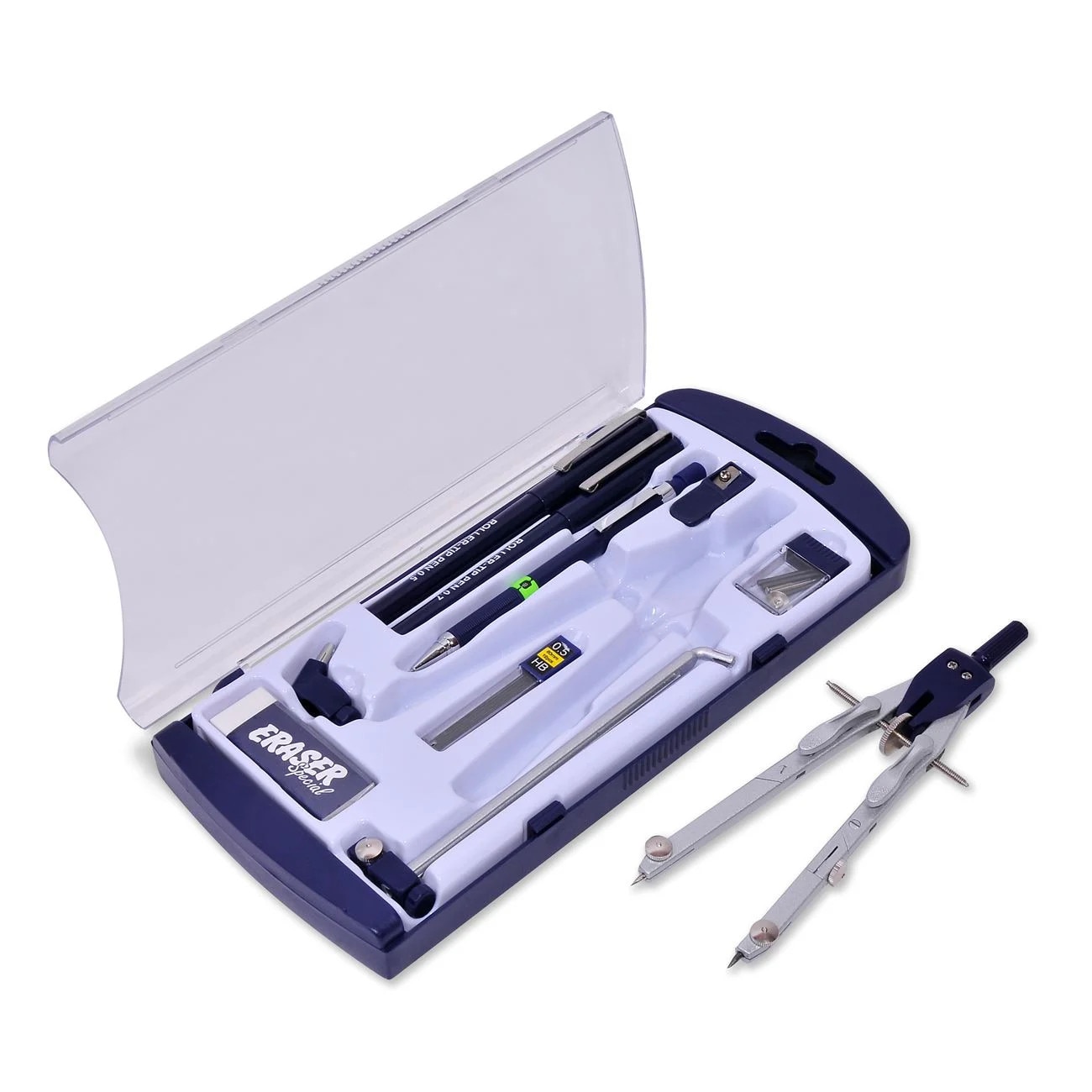 Set Compas Metalic cu Roata - 10 piese - eMAG.ro