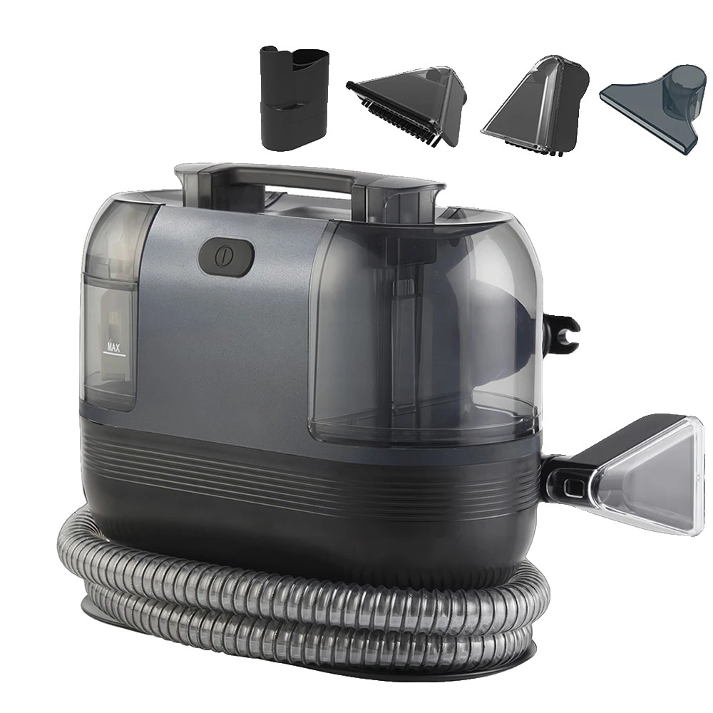 Aspirator pentru covoare, 500W, putere de aspiratie 15Kpa, design portabil, dimensiuni compacte