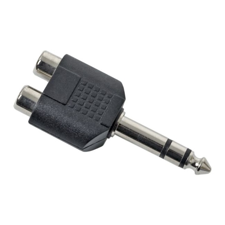 Adaptoare RCA, globiz, 2 x soclu RCA - 6.3mm fisa Jack, universal