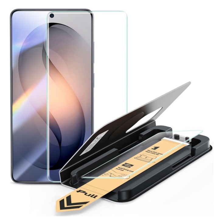 Folie Sticla ESR Gorilla Glass Compatibila Cu Samsung Galaxy S26 Ultra, Montaj Usor Cu Sistem Aplicare Inclus, Transparenta