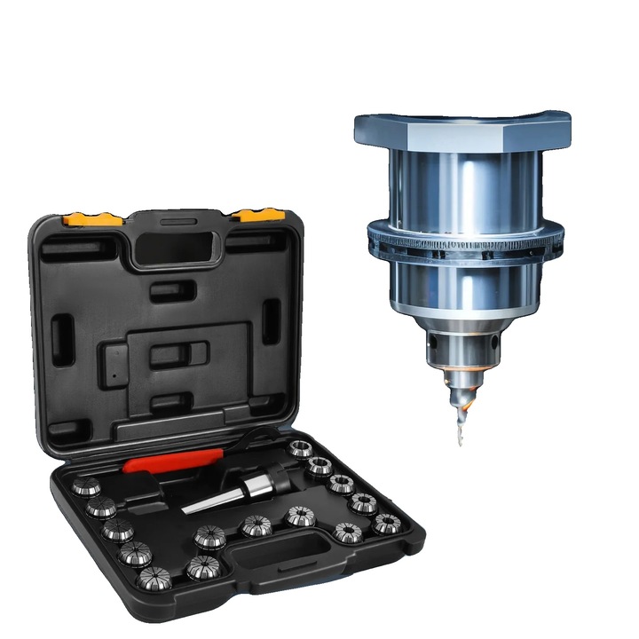 Set mandrine elastice, dimensiune M12, compatibilitate MT3, 15 mandrine, precizie ridicata, material durabil