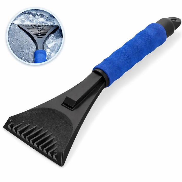 Razuitor gheata si zapada DAMUR, maner antiderapant, compact, albastru