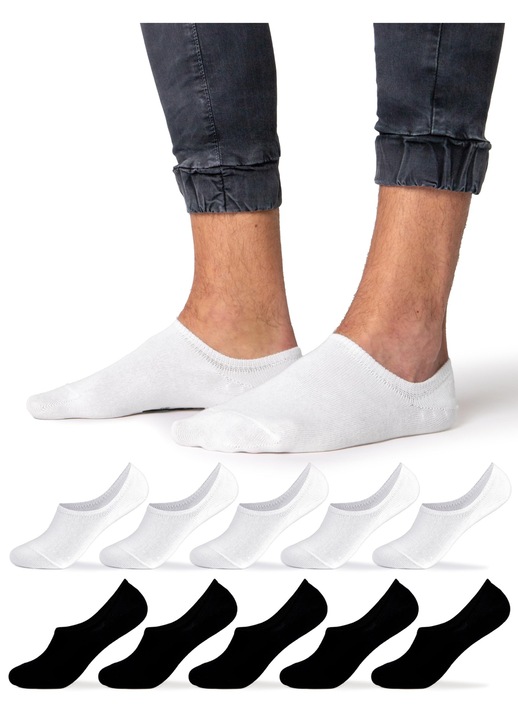 Sosete barbati, Occulto, Strolch, Talpici, Set 10 perechi, Multicolor, 43-46 EU