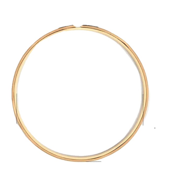 Hímzőkarika készlet, 21 cm, 10 db, állítható kialakítás, bambusz és vas