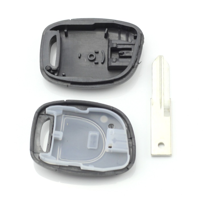 Dacia / Renault - Carcasa cheie cu 1 buton, fara suport baterie