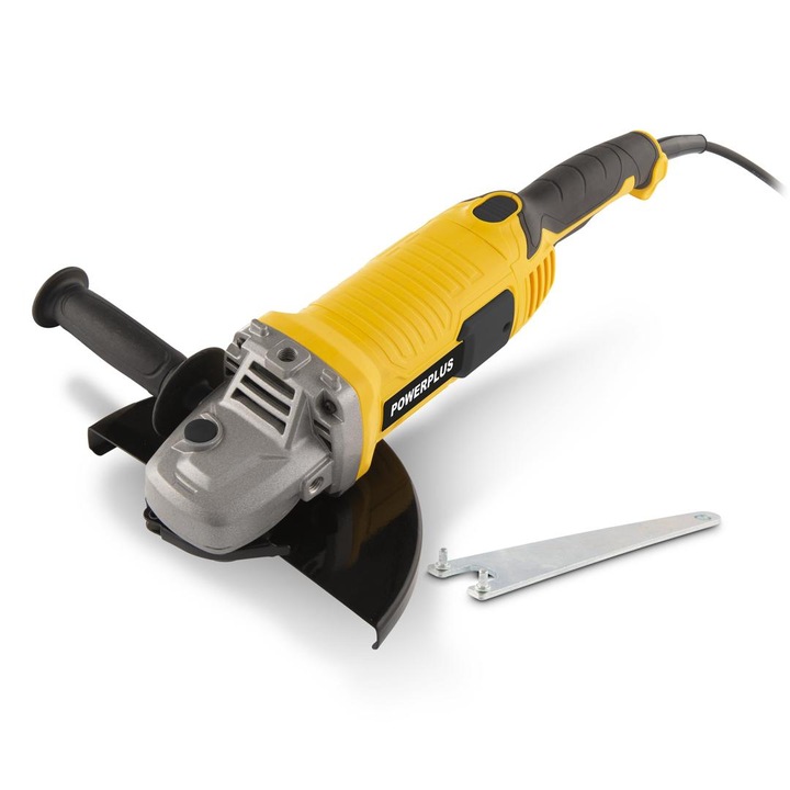 Polizor unghiular Powerplus POWX0606, 2400w, 230mm, 6600 RMP, filet ax M14