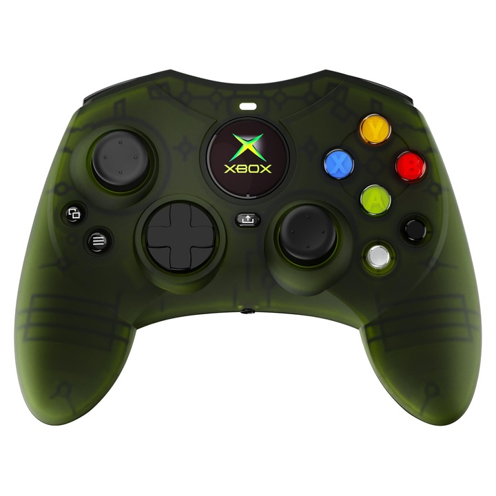 Controler cu fir Hyperkin, joystick-uri cu efect Hall, verde, 8, 27x7, 95x3, 5cm