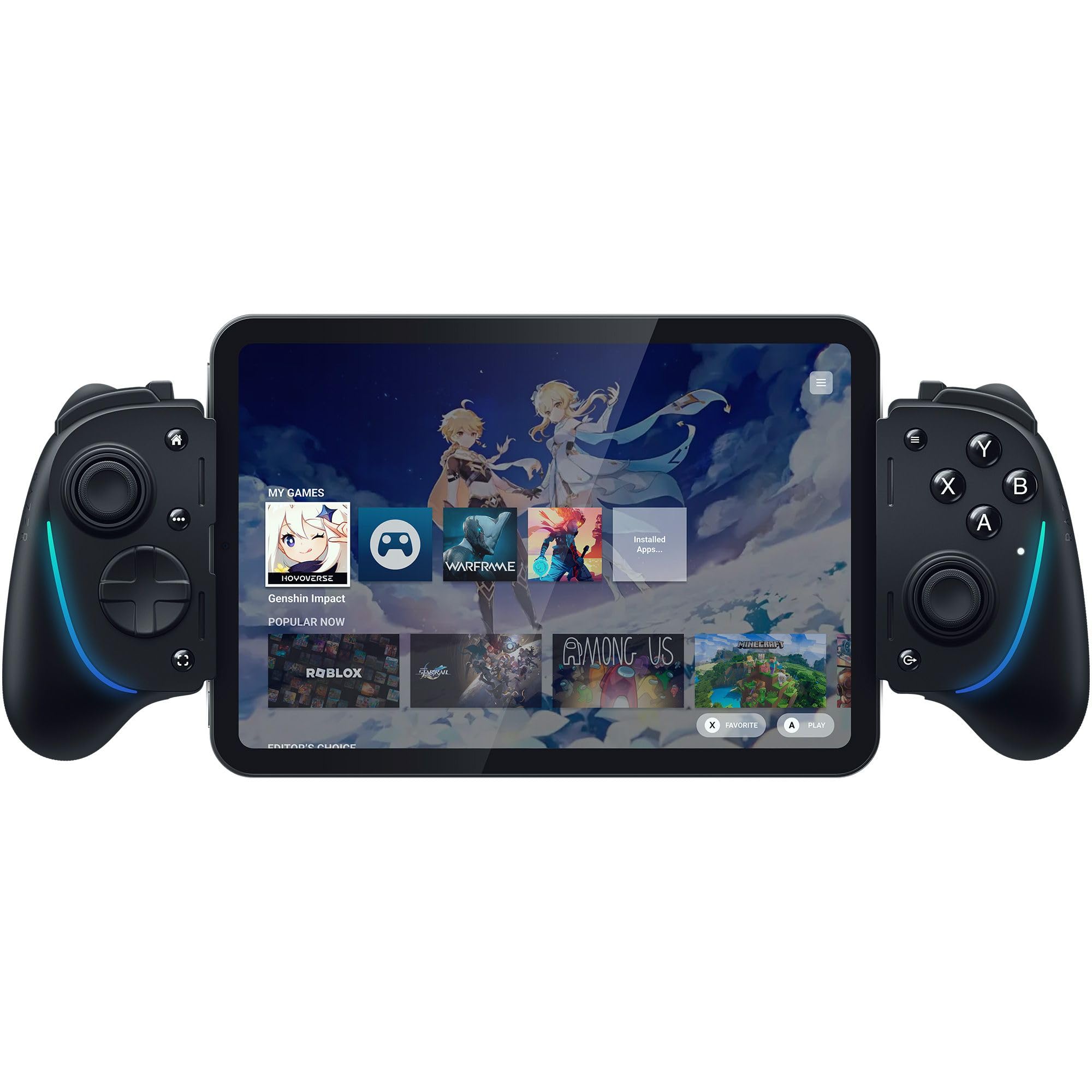 52□RAZER KISHI ULTRA RI0825-2 Controler de jocuri Razer Kishi Ultra, Negru, dimensiune compactă