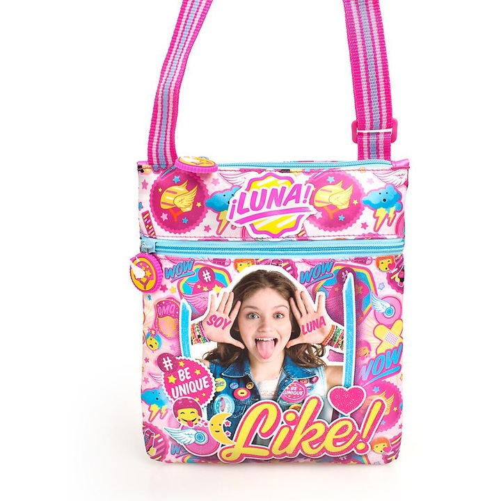 Lopásgátló utazótáska, nagy kapacitású, ergonomikus kialakítás, vízálló, világoskék