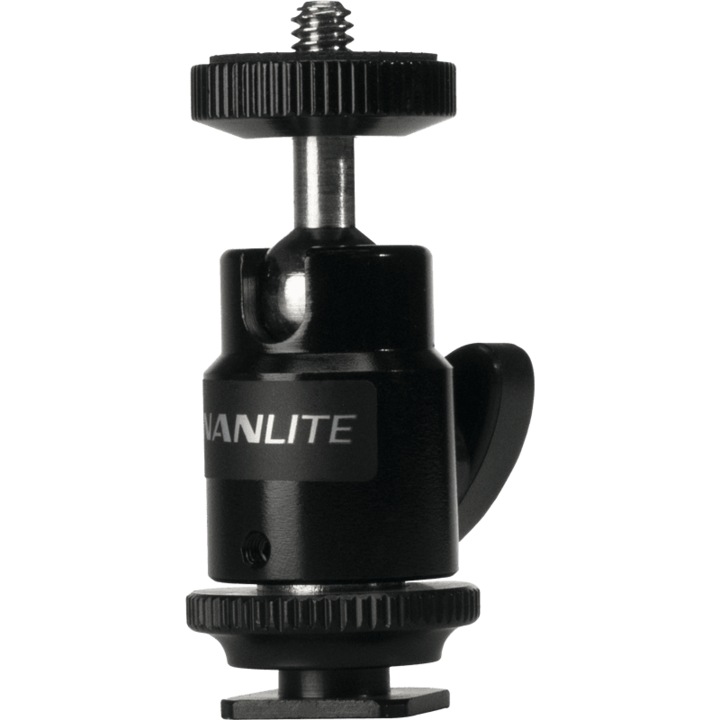 Accesoriu foto Nanlite mini cap cu 1/4" și hotshoe