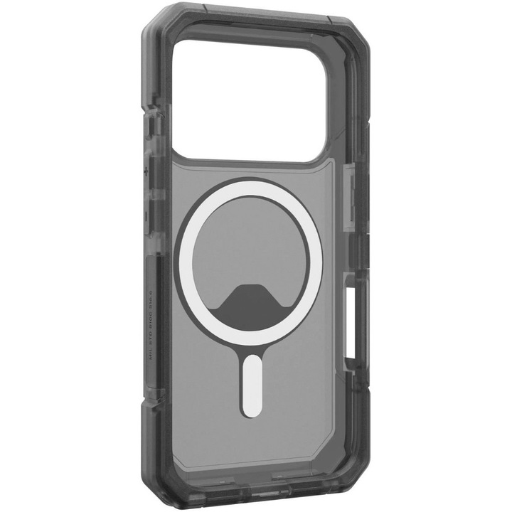 Защитен калъф UAG Trooper, За iPhone 17 Pro Max, 2 части: гръб + защита на ръбовете, Ash