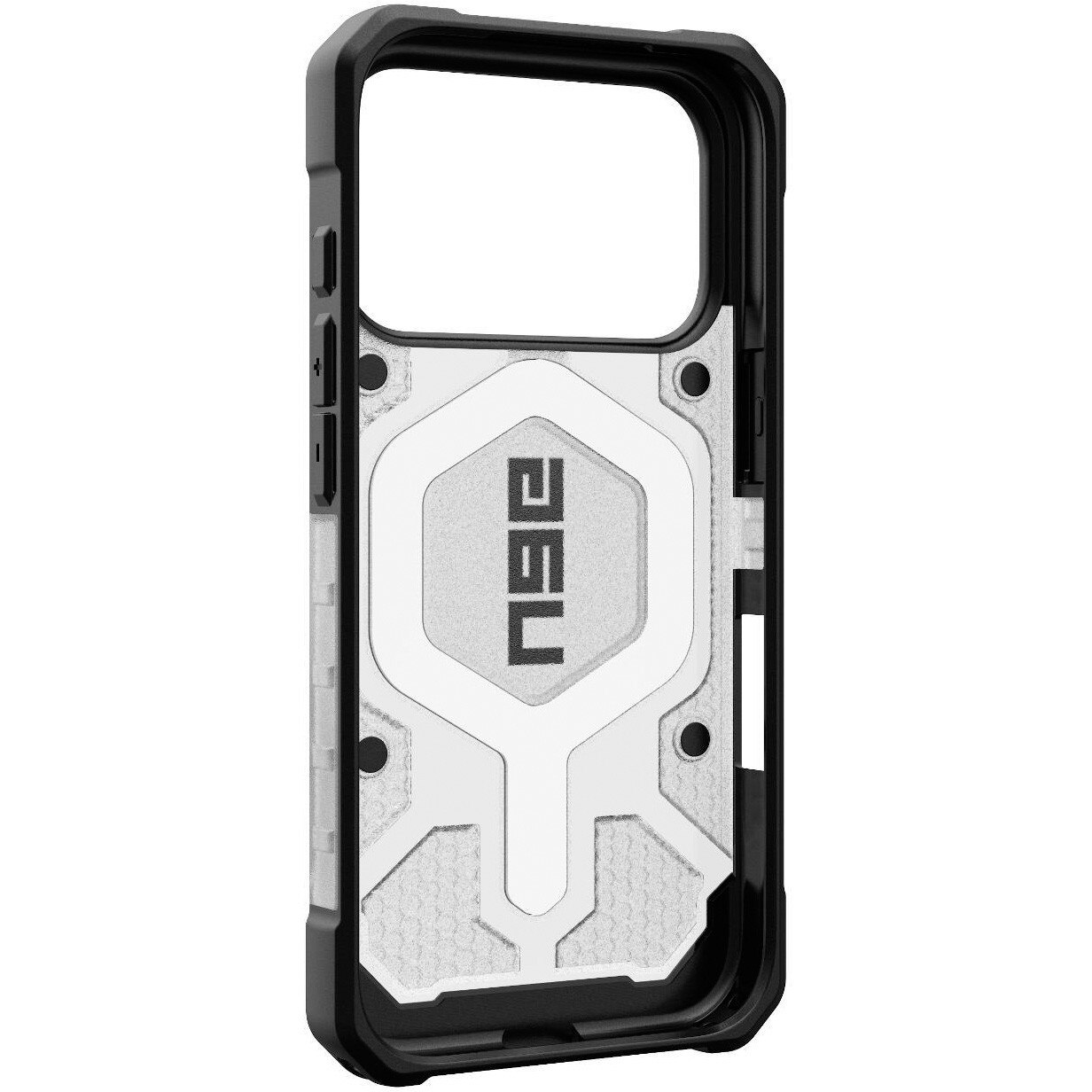 Husa de protectie UAG Pathfinder Clear MagSafe pentru iPhone 17 Pro, Ice Silver