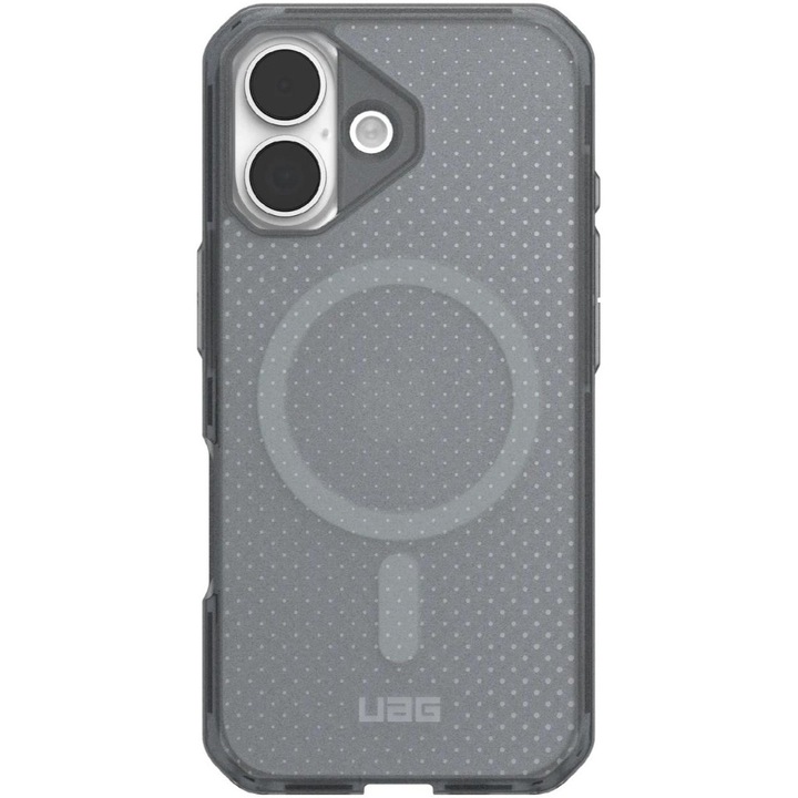 Husa de protectie UAG Dot Magsafe pentru iPhone 17, Ash