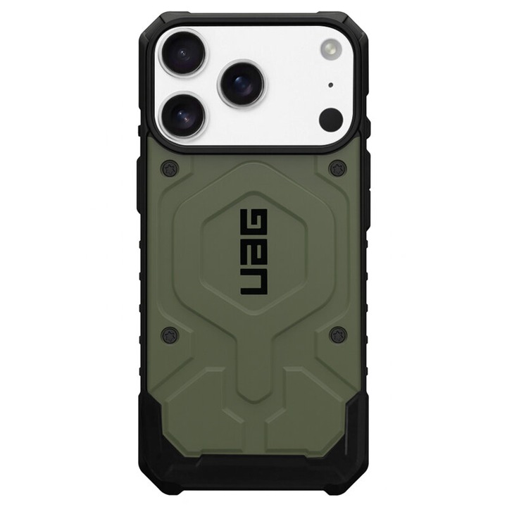 Husa de protectie UAG Pathfinder Magsafe pentru iPhone 17 Pro, Olive